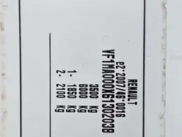 RENAULT MASTER DOKA 7LOCURI DUBA