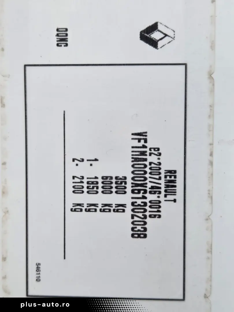 RENAULT MASTER DOKA 7LOCURI DUBA