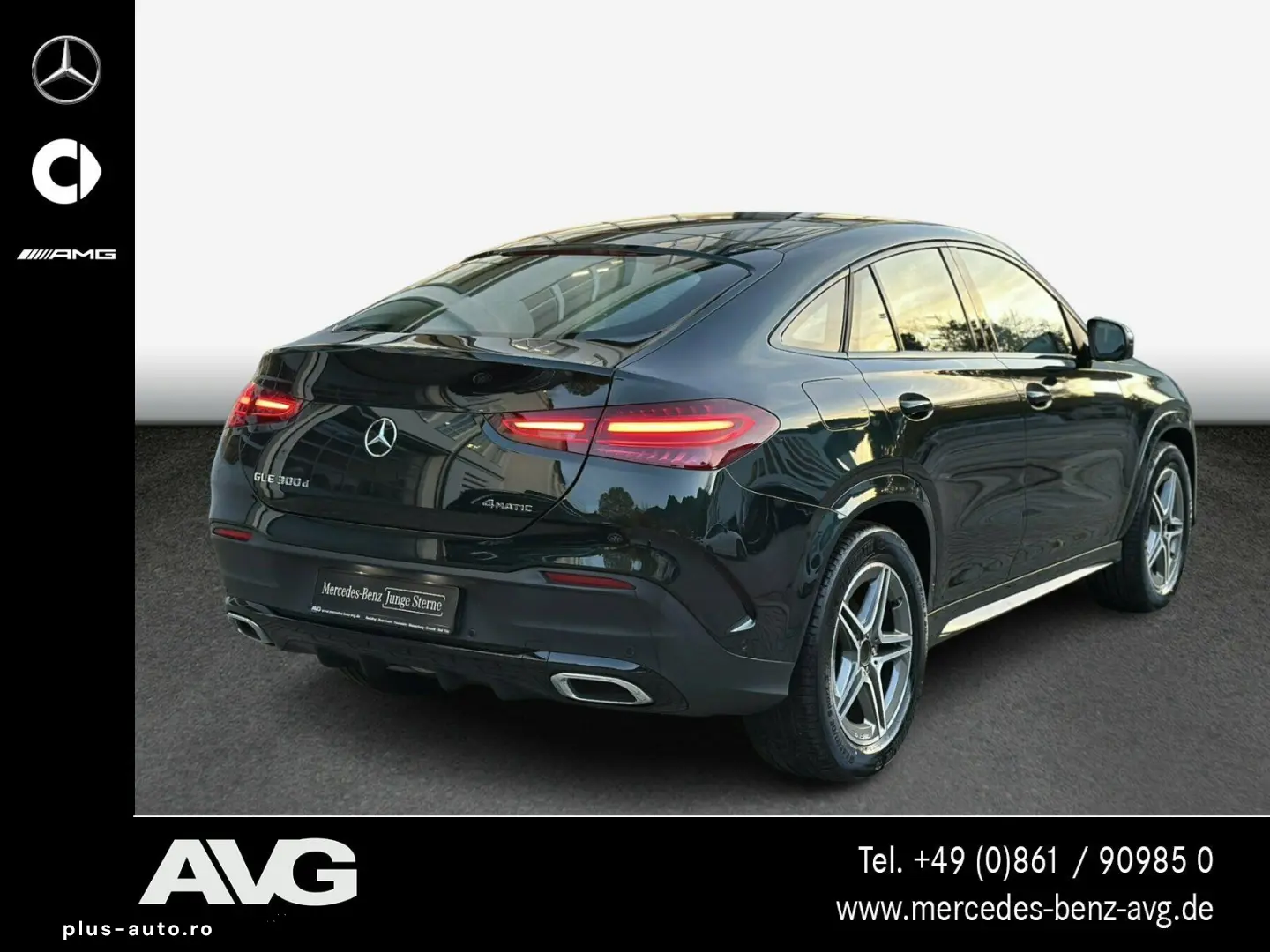 GLE 300 d 4M Coupé AMG-Adv. Pano AHK Night 360