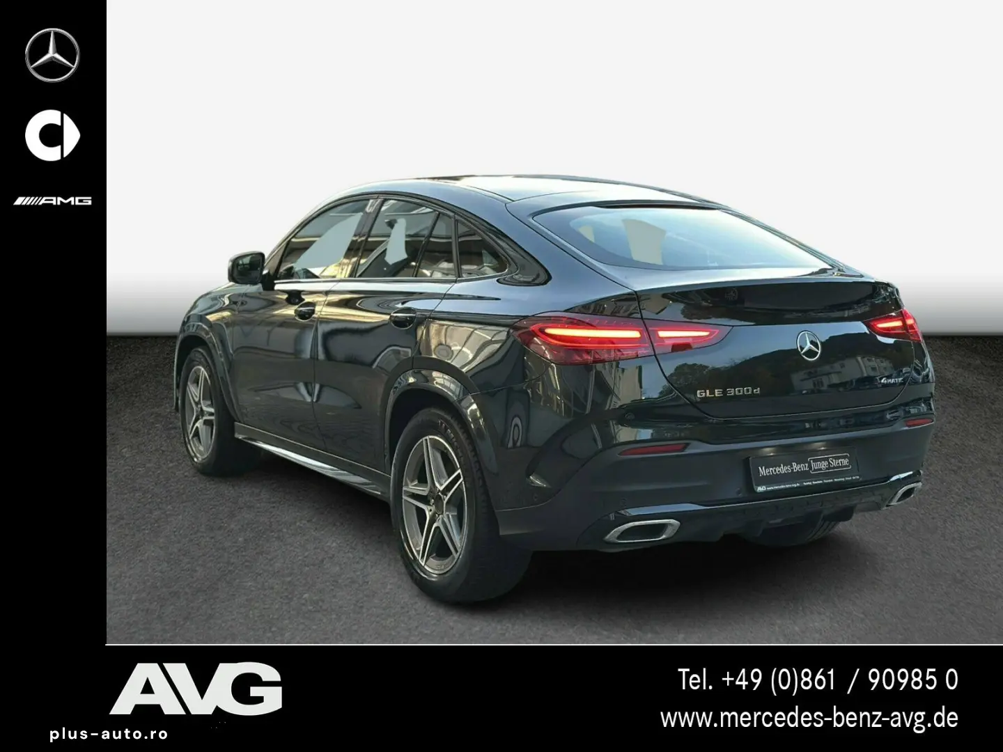 GLE 300 d 4M Coupé AMG-Adv. Pano AHK Night 360