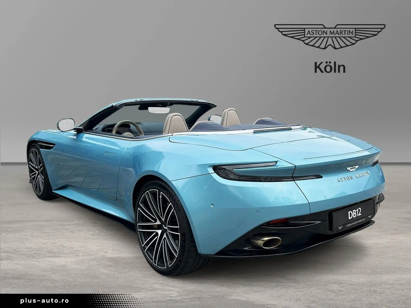 DB12 Volante Carribean Blue Pearl Carbonbremse