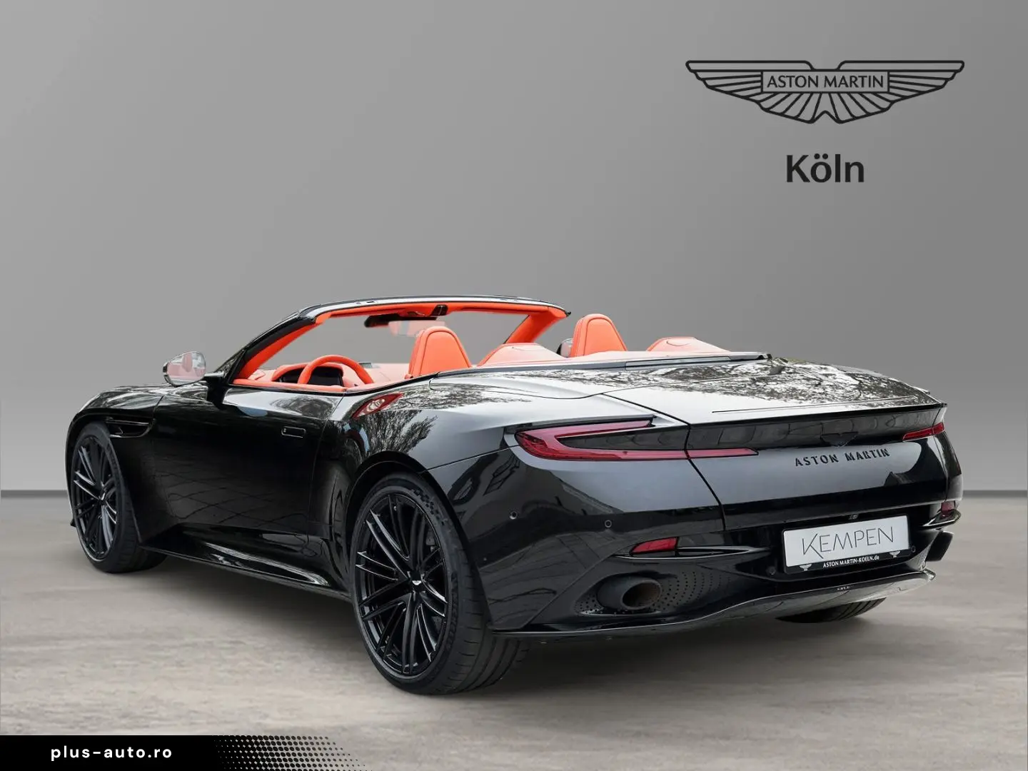 DB12 Volante Californian Poppy Carbonbremse  B&W