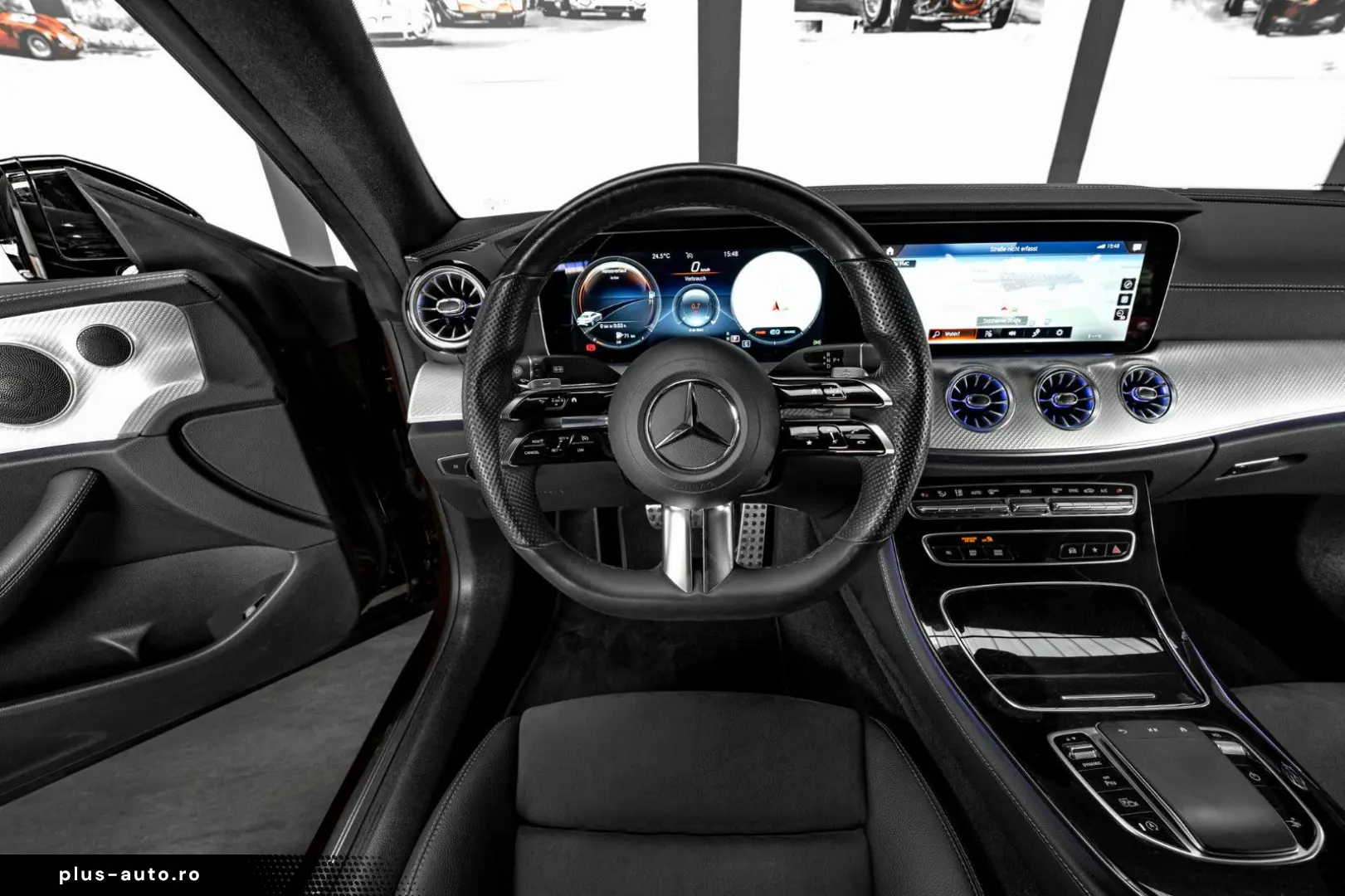 E 450 4M COUPÉ #AMG LINE #RUBELLITROT #1.HAND