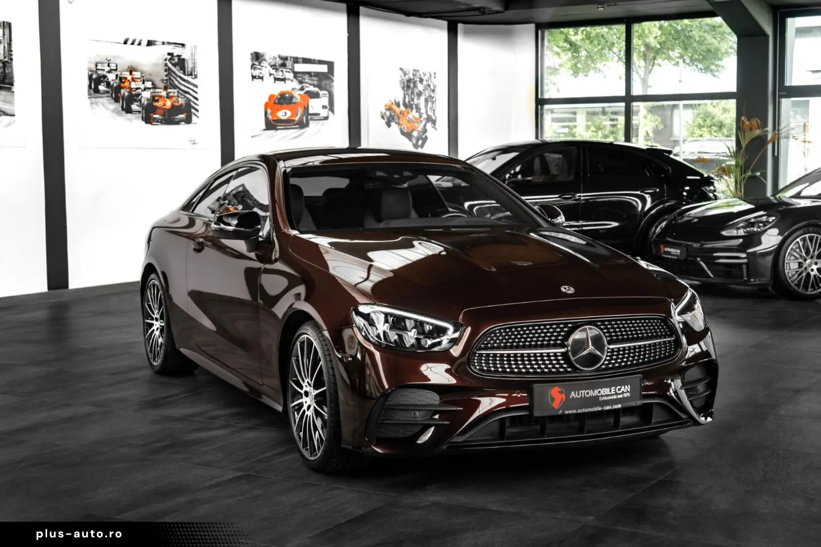 E 450 4M COUPÉ #AMG LINE #RUBELLITROT #1.HAND