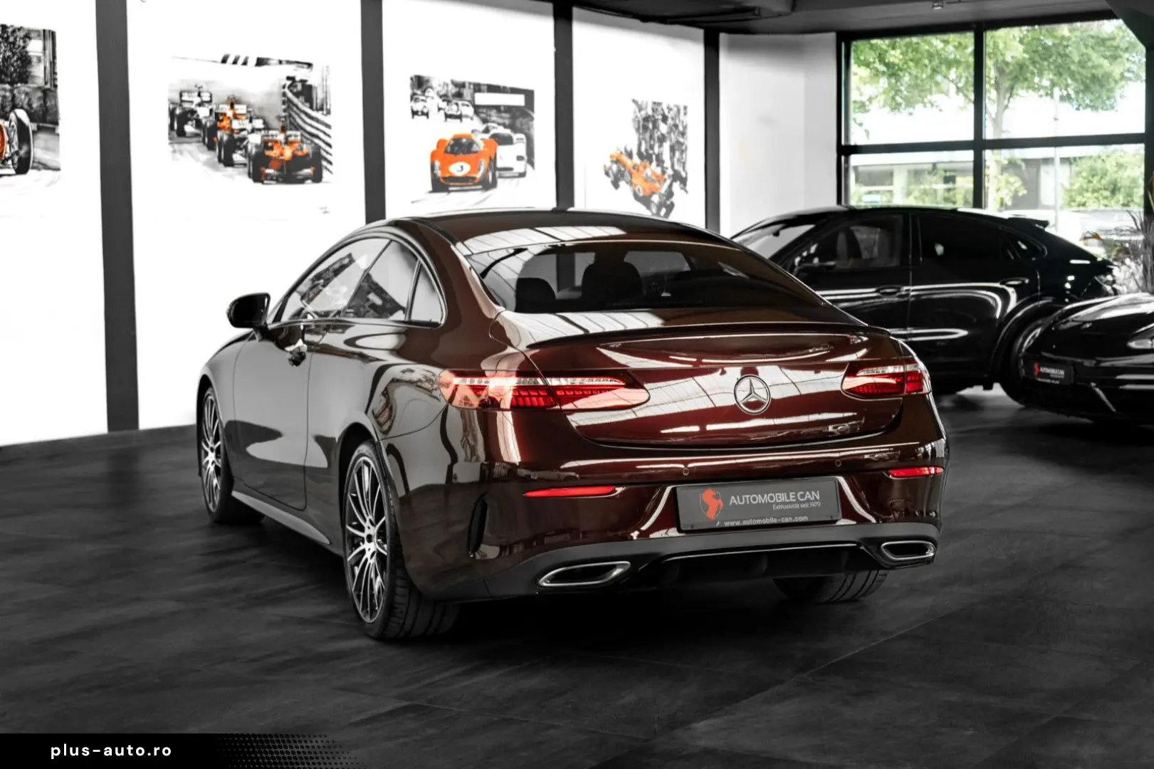 E 450 4M COUPÉ #AMG LINE #RUBELLITROT #1.HAND