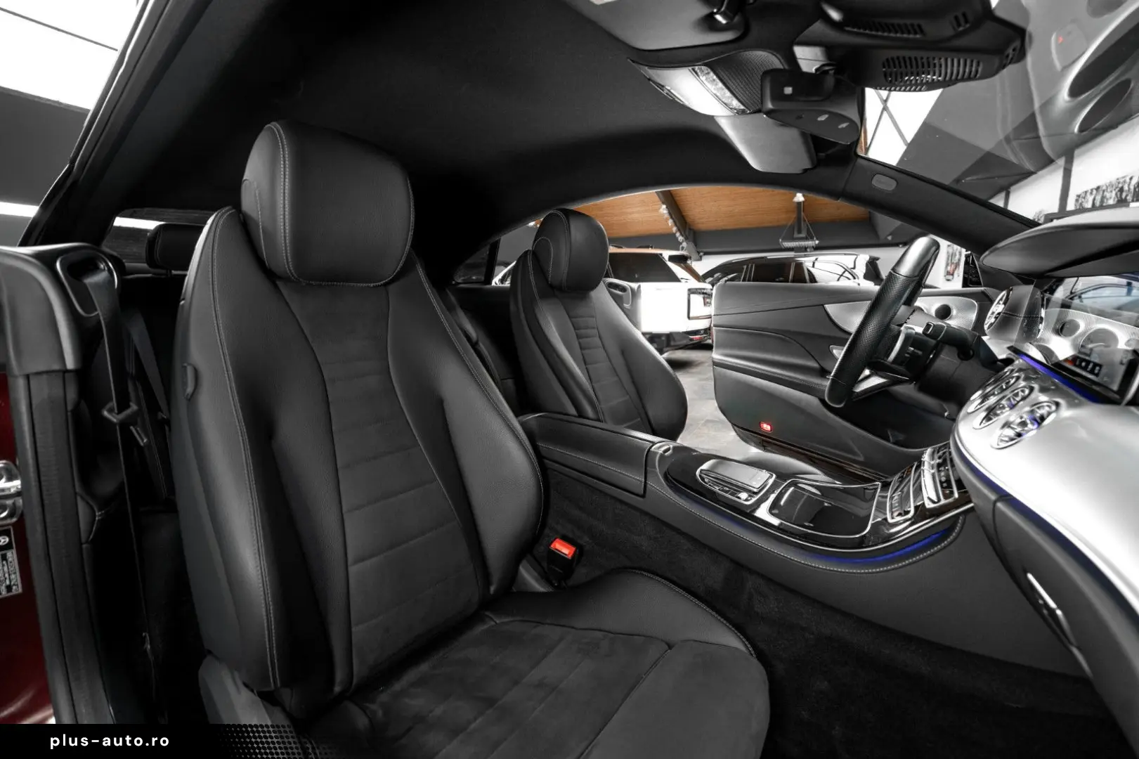 E 450 4M COUPÉ #AMG LINE #RUBELLITROT #1.HAND