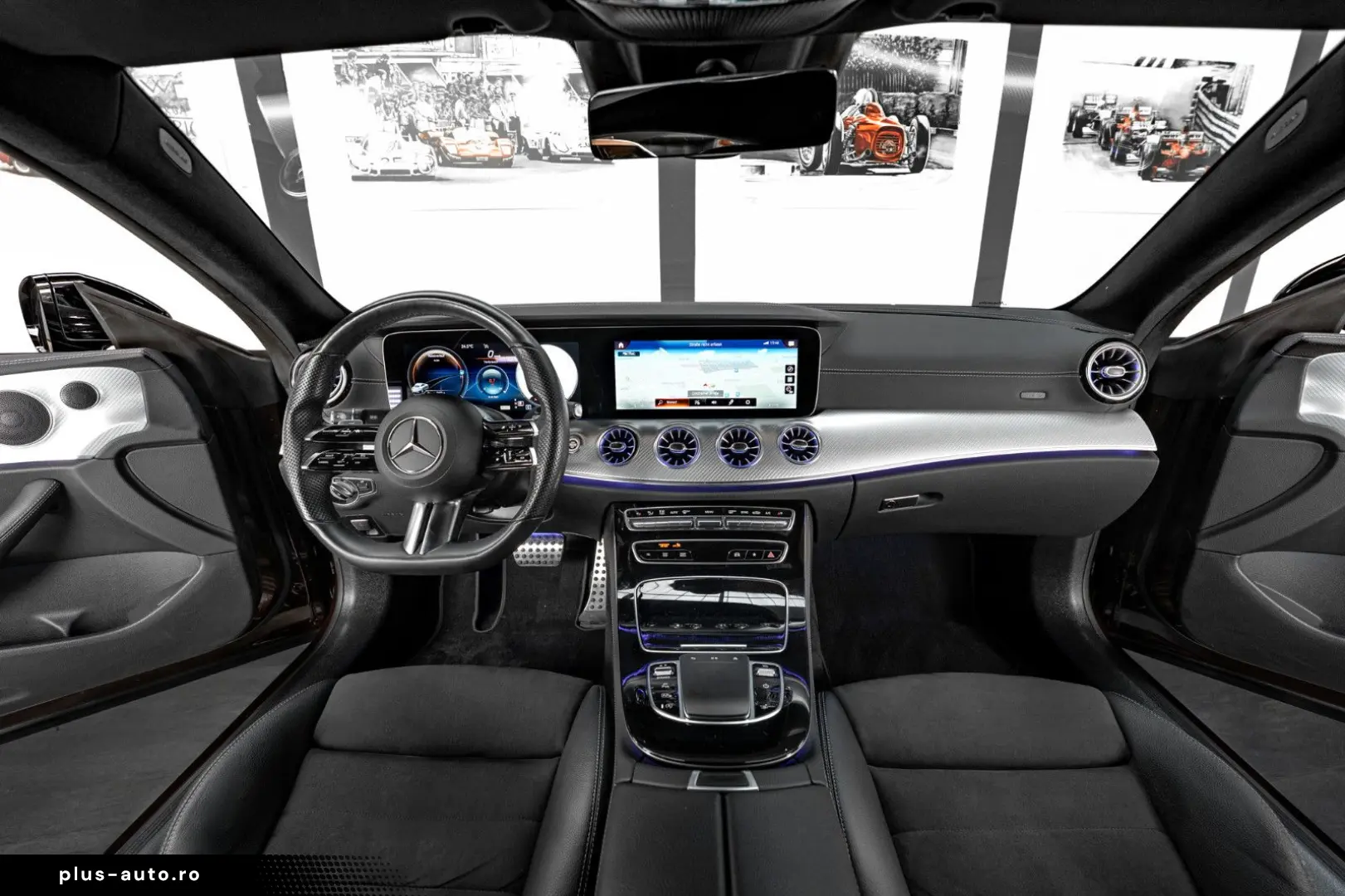 E 450 4M COUPÉ #AMG LINE #RUBELLITROT #1.HAND