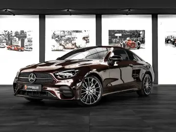 E 450 4M COUPÉ #AMG LINE #RUBELLITROT #1.HAND