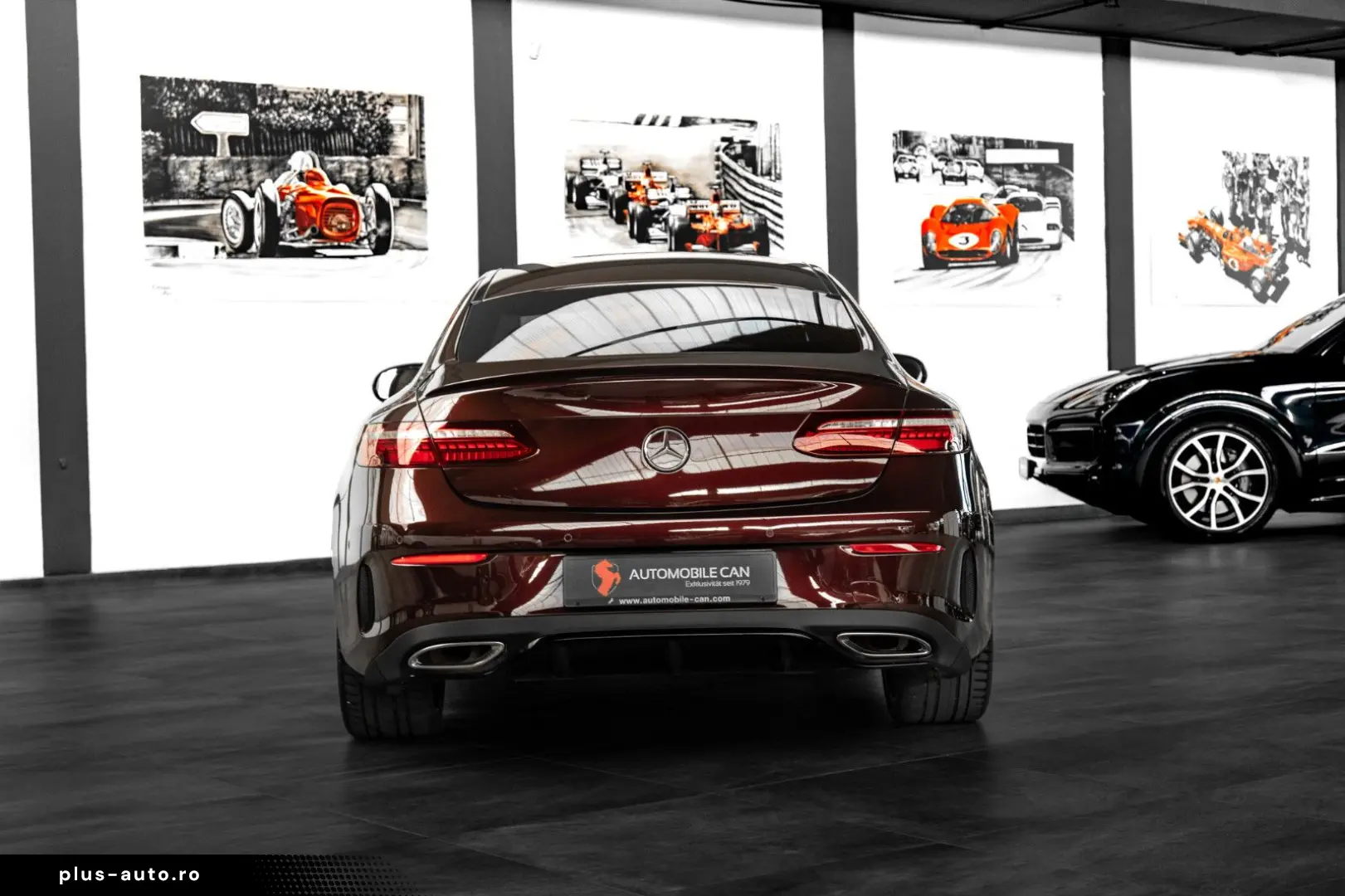 E 450 4M COUPÉ #AMG LINE #RUBELLITROT #1.HAND