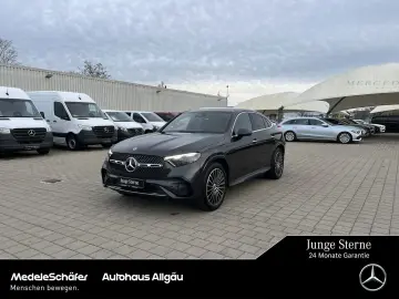 GLC 300 d 4M AMG Coupe 20  AHK Pano 360  D-Light