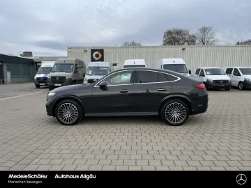 GLC 300 d 4M AMG Coupe 20  AHK Pano 360  D-Light
