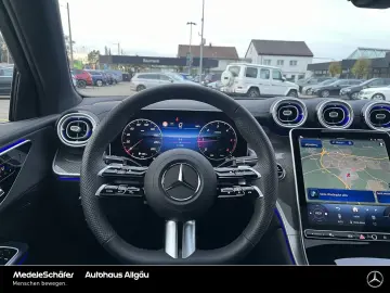 GLC 300 d 4M AMG Coupe 20  AHK Pano 360  D-Light