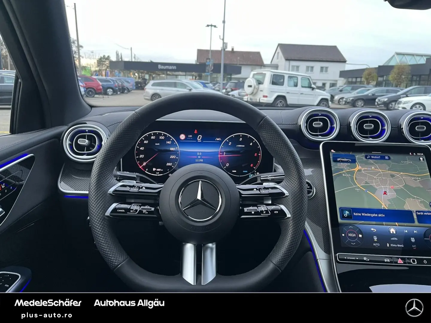 GLC 300 d 4M AMG Coupe 20  AHK Pano 360  D-Light