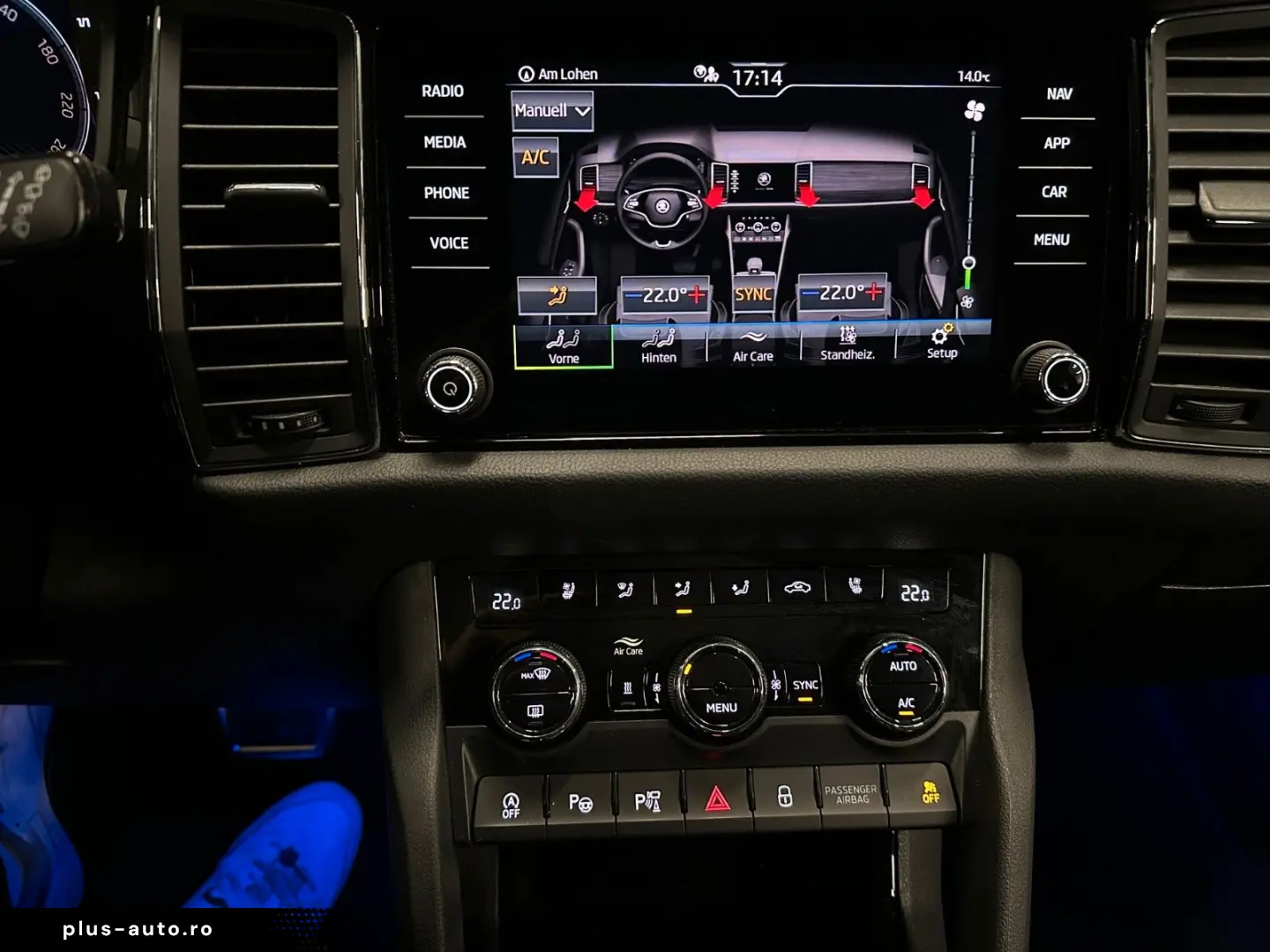 Kodiaq L&K 4x4  19Zoll AHK 360 LEDER SitzKlima