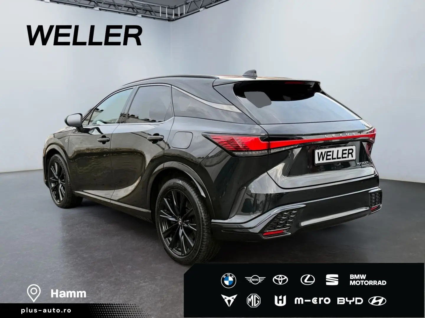 RX 500h (hybrid) F SPORT   HUD Levinson Pano 360