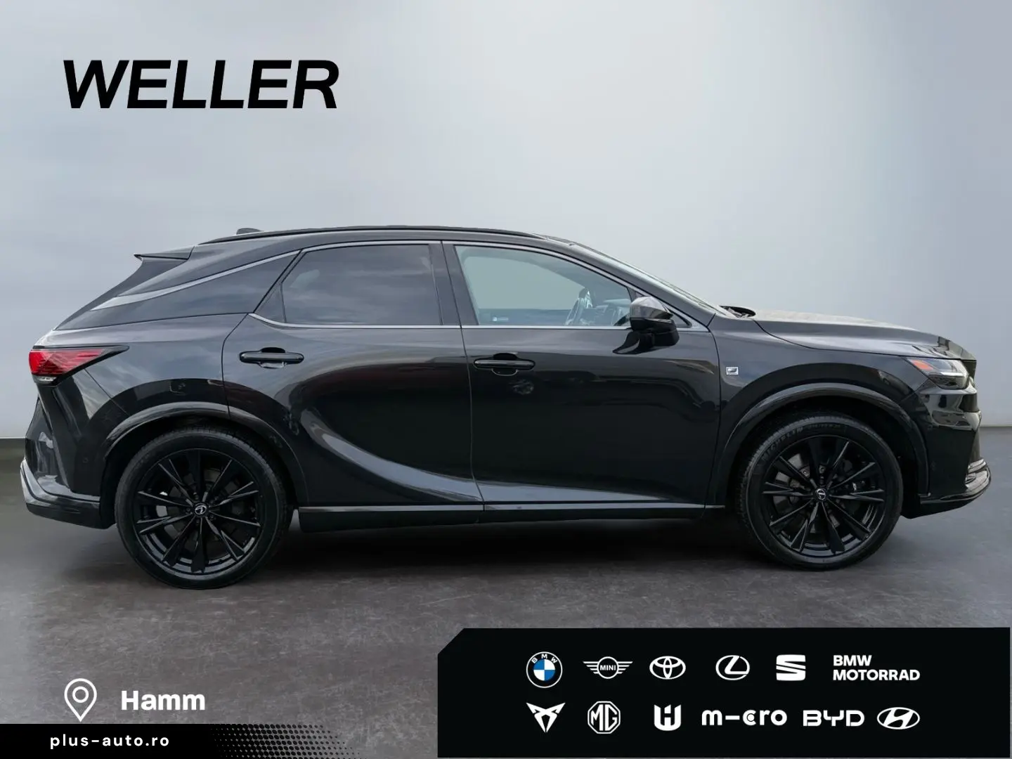 RX 500h (hybrid) F SPORT   HUD Levinson Pano 360