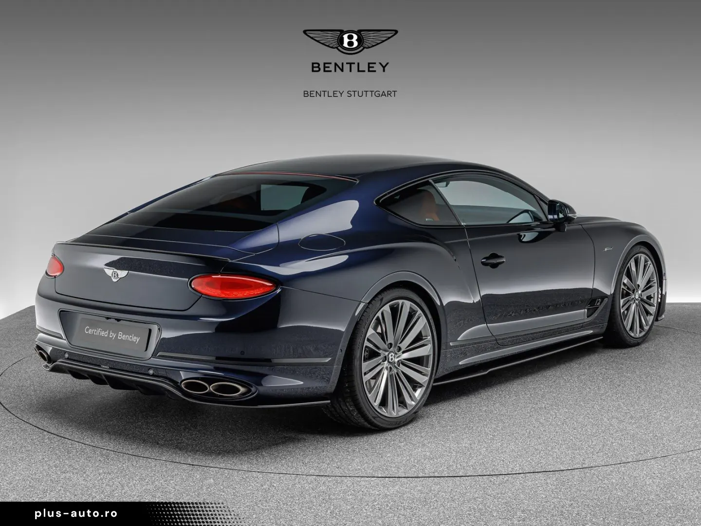 Continental GT Speed   Akrapovic Titan Auspuffan