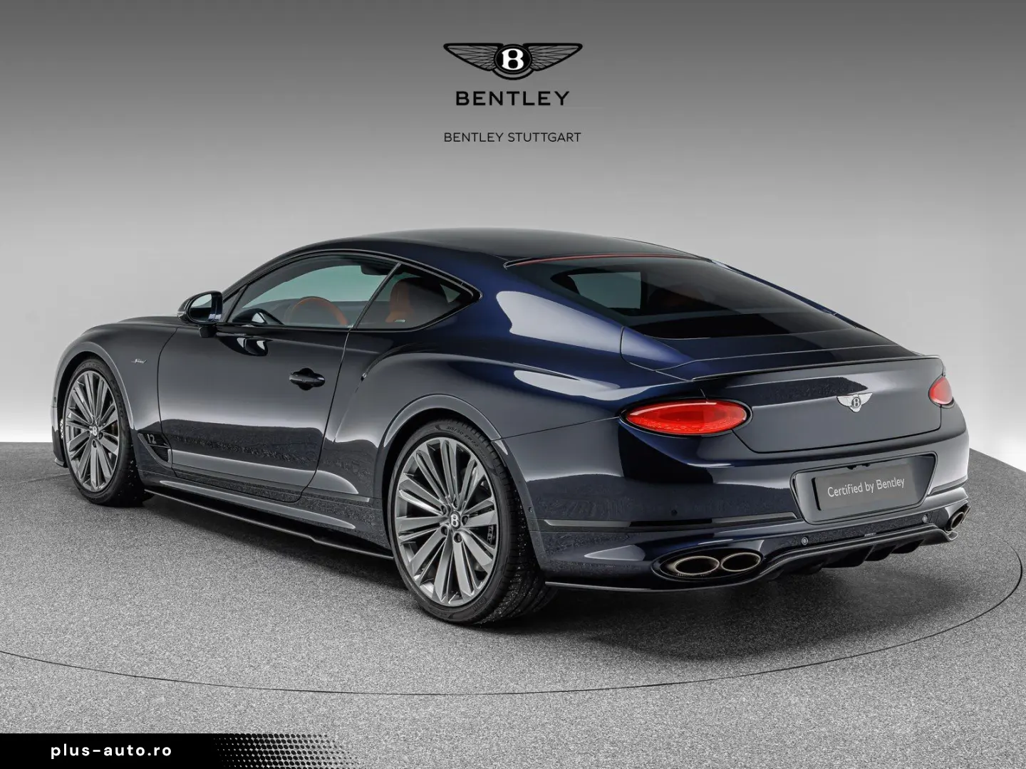 Continental GT Speed   Akrapovic Titan Auspuffan