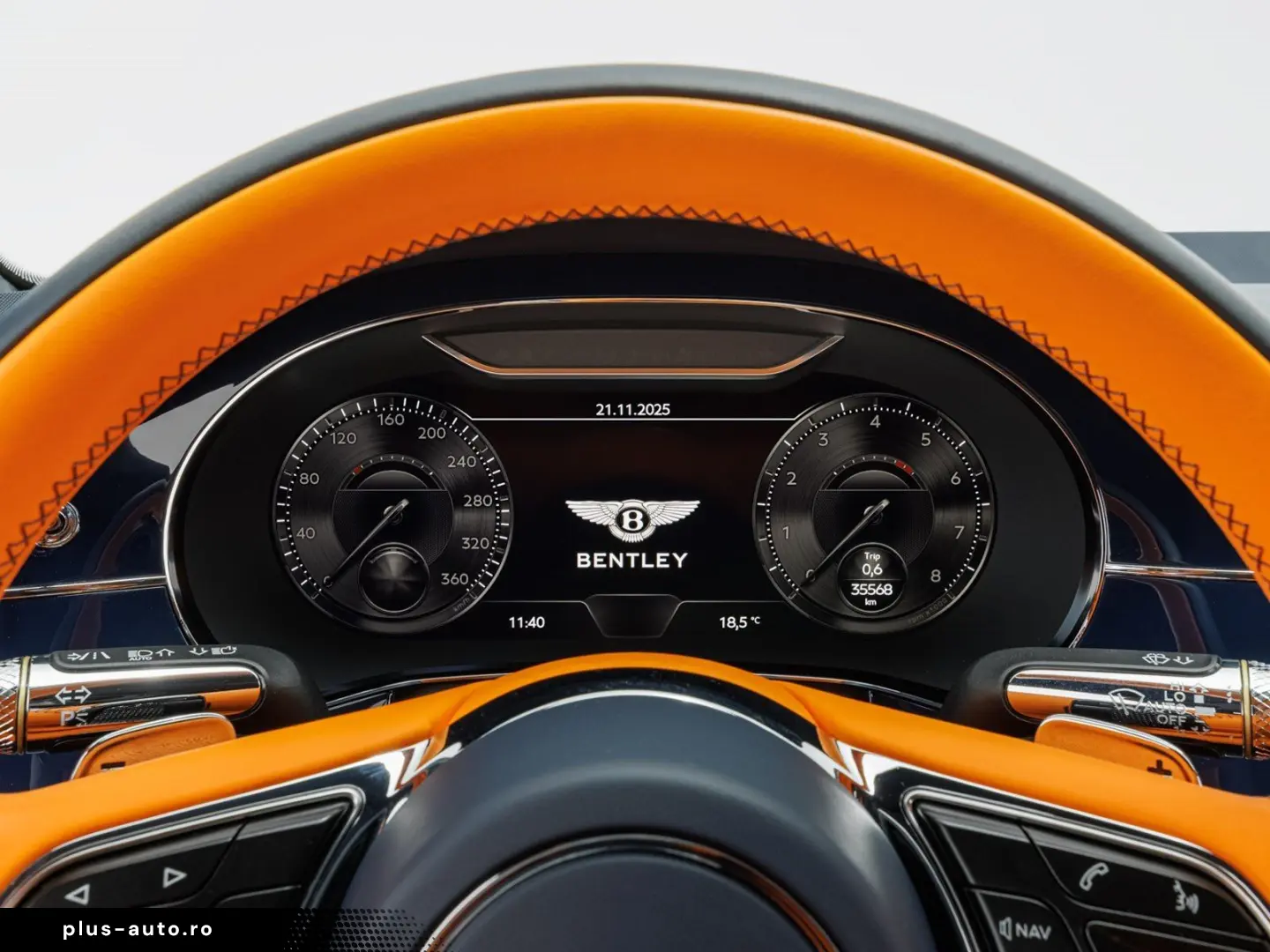 Continental GT Speed   Akrapovic Titan Auspuffan