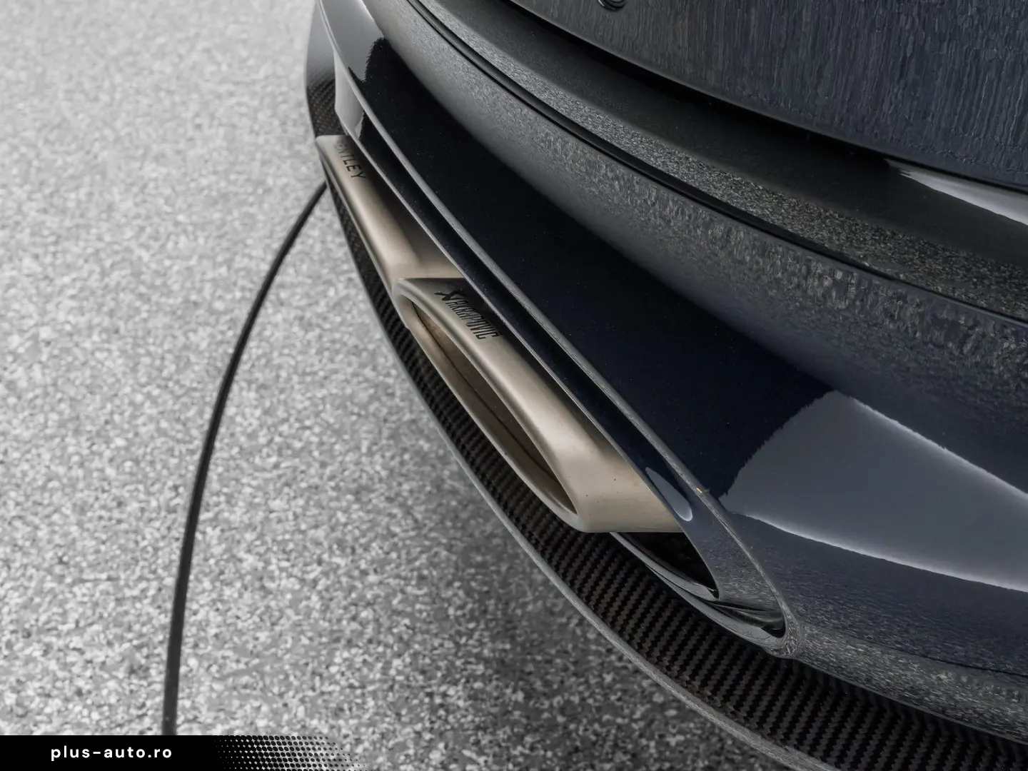 Continental GT Speed   Akrapovic Titan Auspuffan