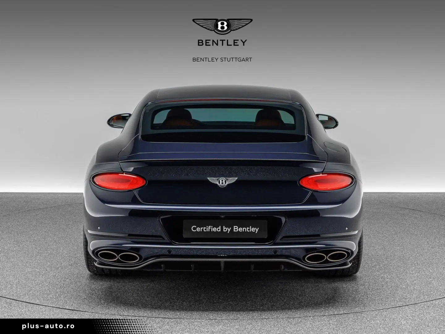 Continental GT Speed   Akrapovic Titan Auspuffan