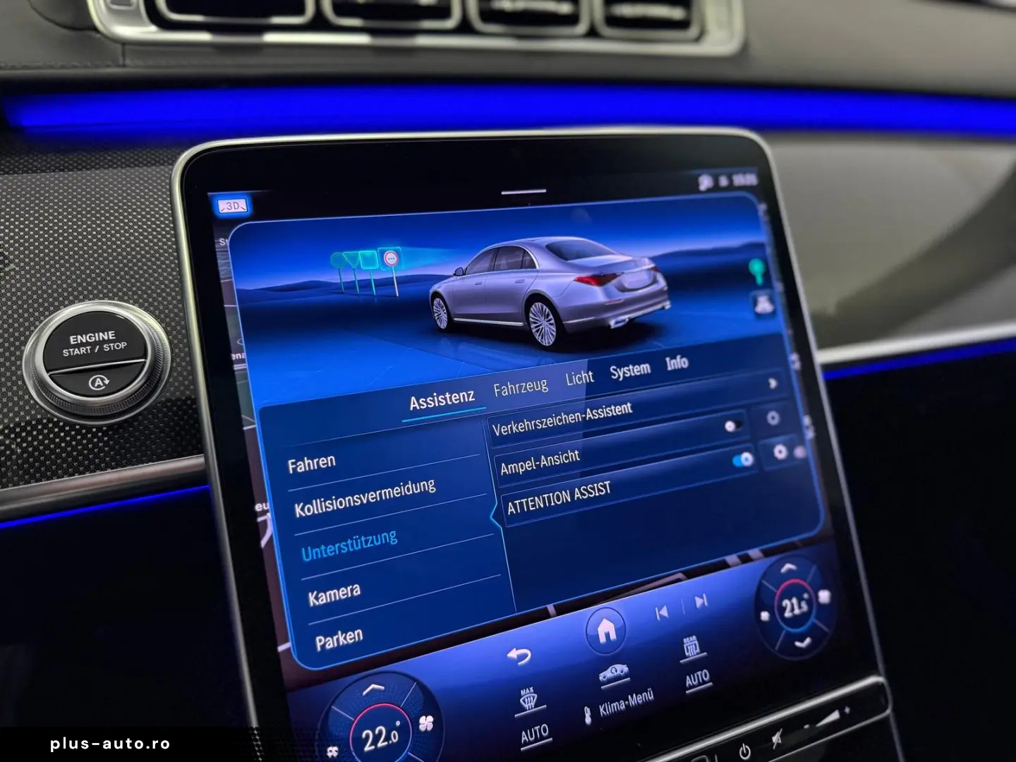 S 500 Lang AMG-Line 4M PANO 360 MASSAGE HUD 3D
