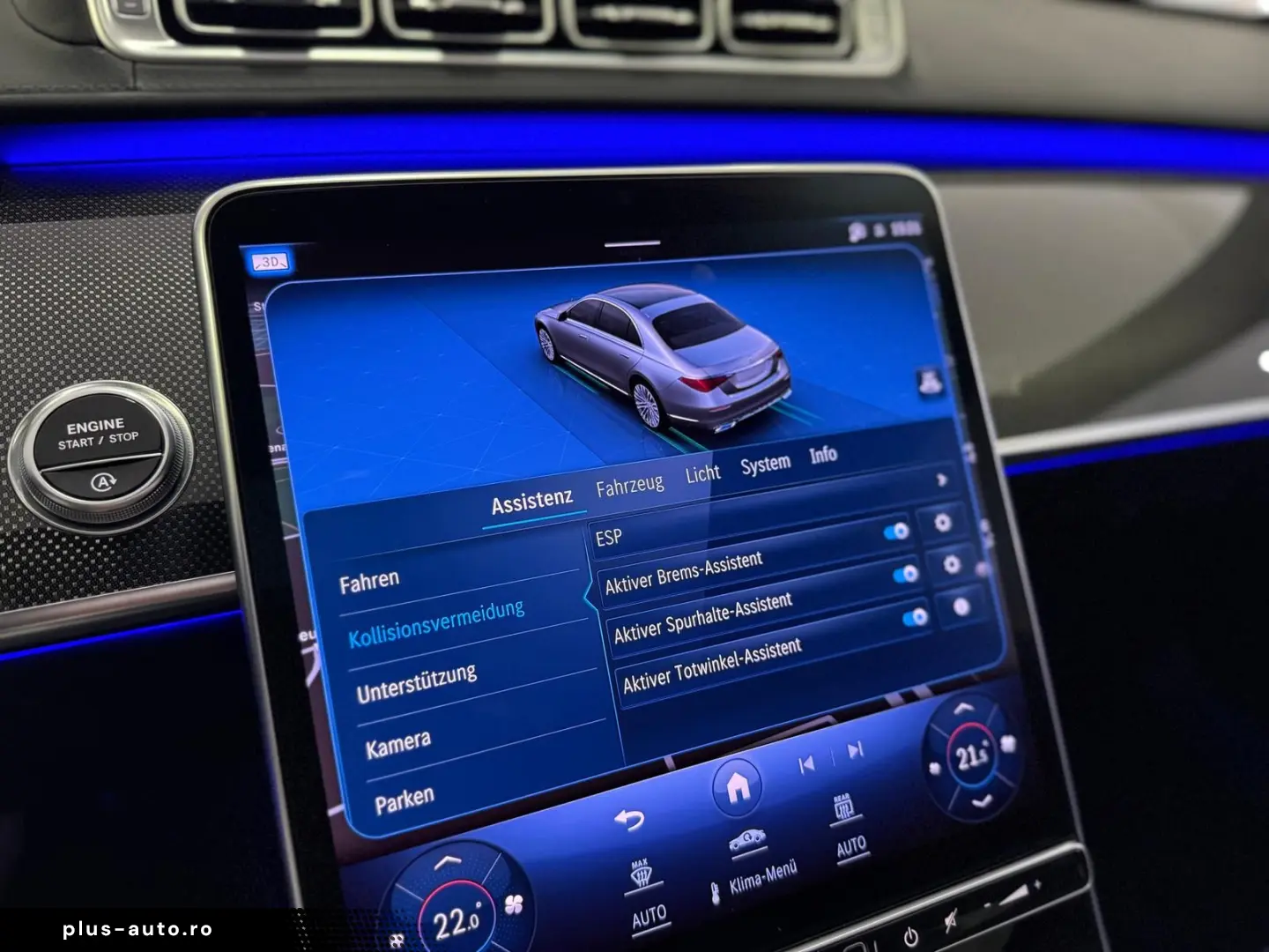 S 500 Lang AMG-Line 4M PANO 360 MASSAGE HUD 3D