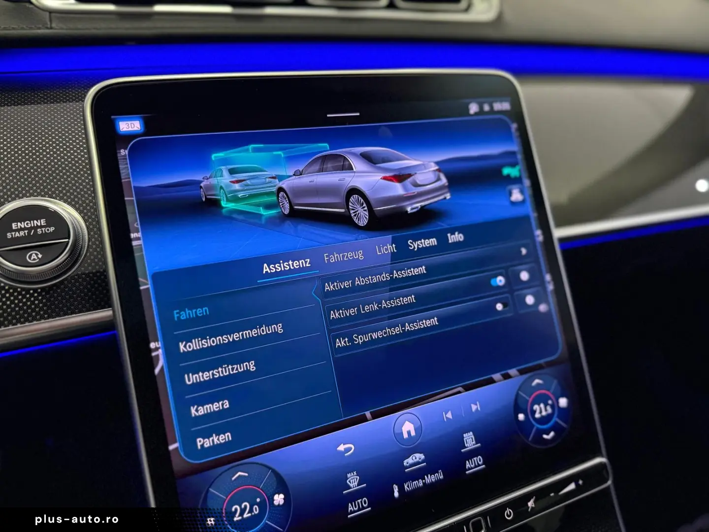 S 500 Lang AMG-Line 4M PANO 360 MASSAGE HUD 3D