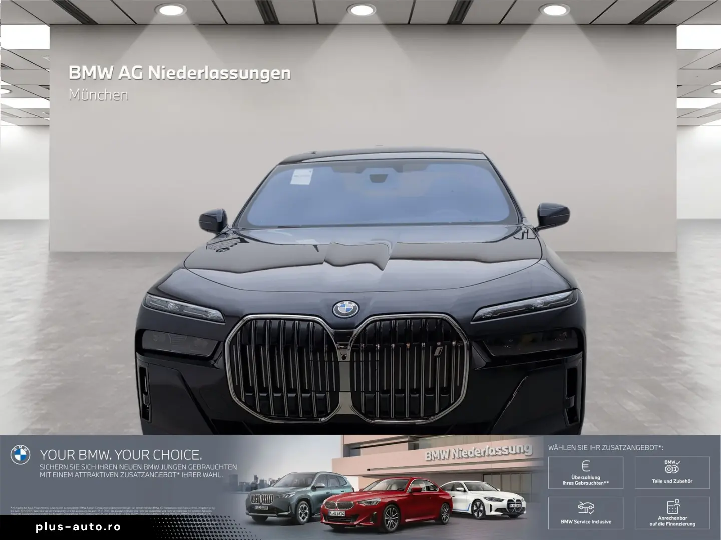 i7 eDrive50 Limousine M Sport Massage Kamera