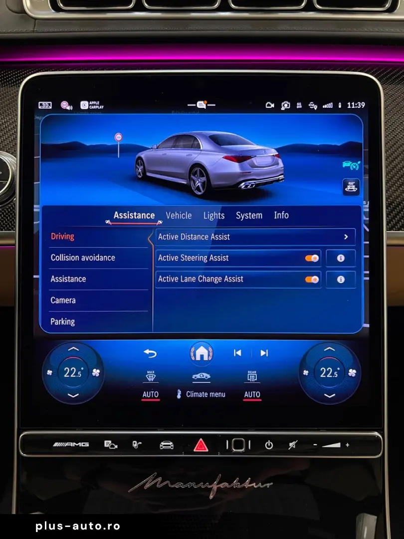 S63 AMG E-PERFM ACC BURM HUD MATRX CARPLAY 360