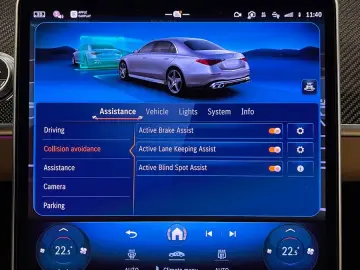 S63 AMG E-PERFM ACC BURM HUD MATRX CARPLAY 360