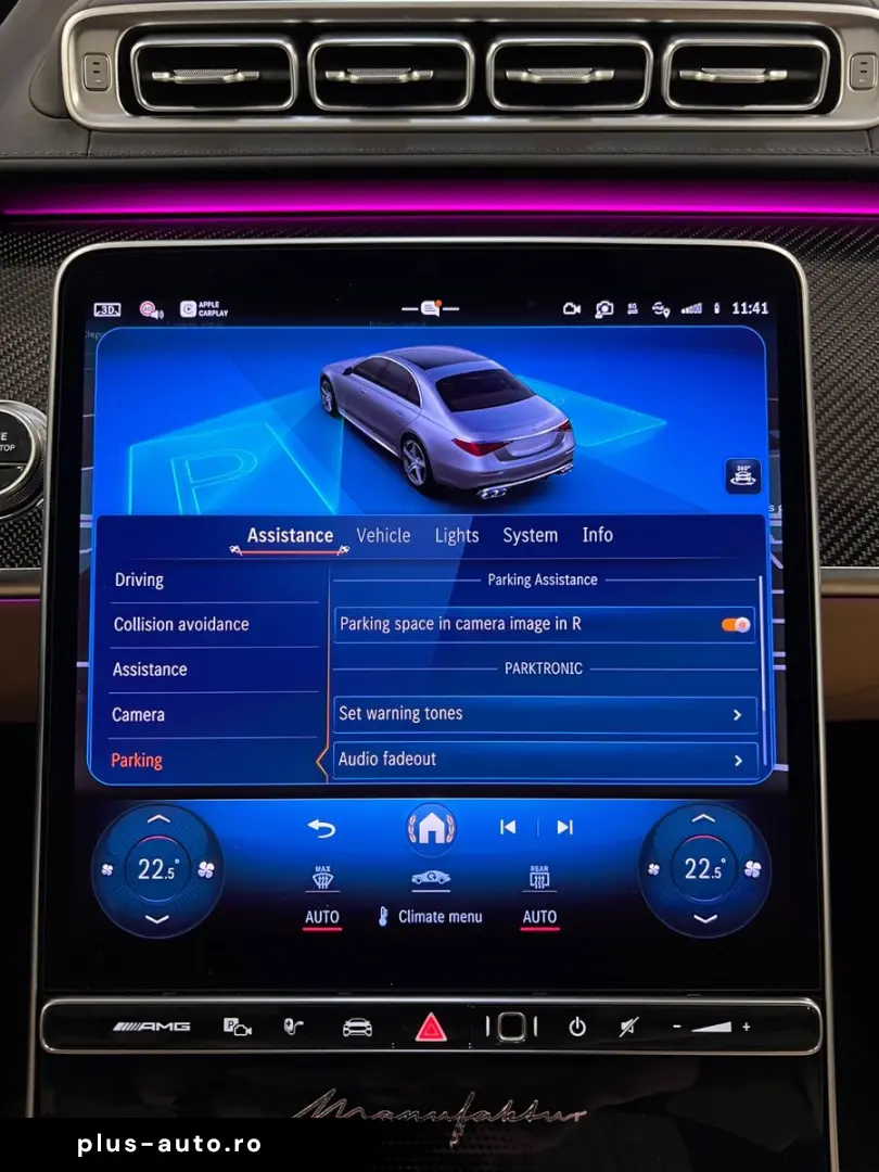 S63 AMG E-PERFM ACC BURM HUD MATRX CARPLAY 360