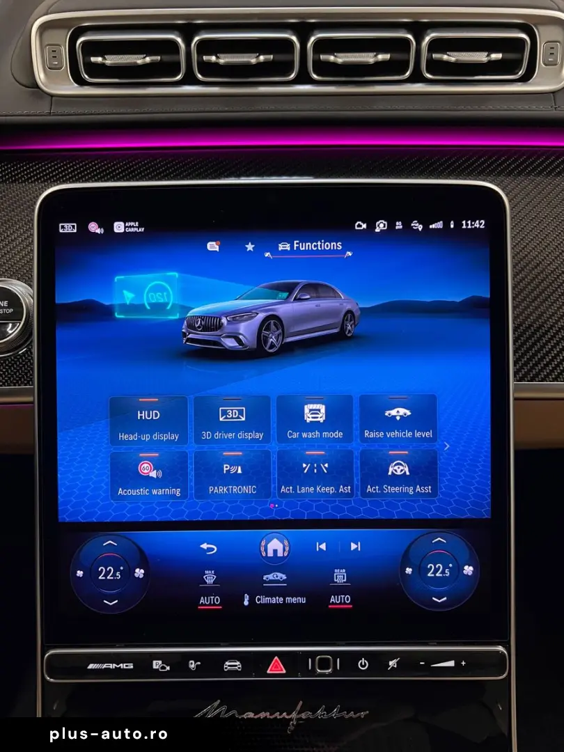 S63 AMG E-PERFM ACC BURM HUD MATRX CARPLAY 360