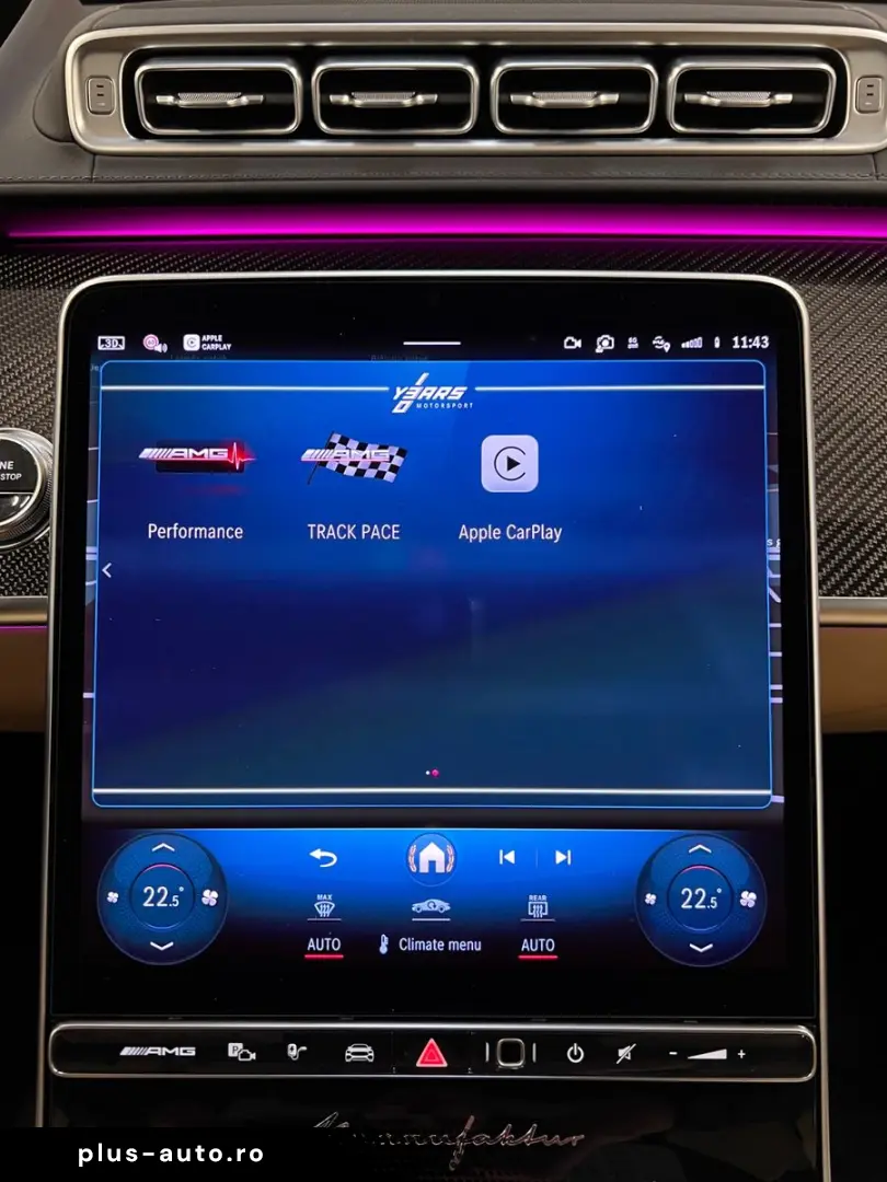 S63 AMG E-PERFM ACC BURM HUD MATRX CARPLAY 360