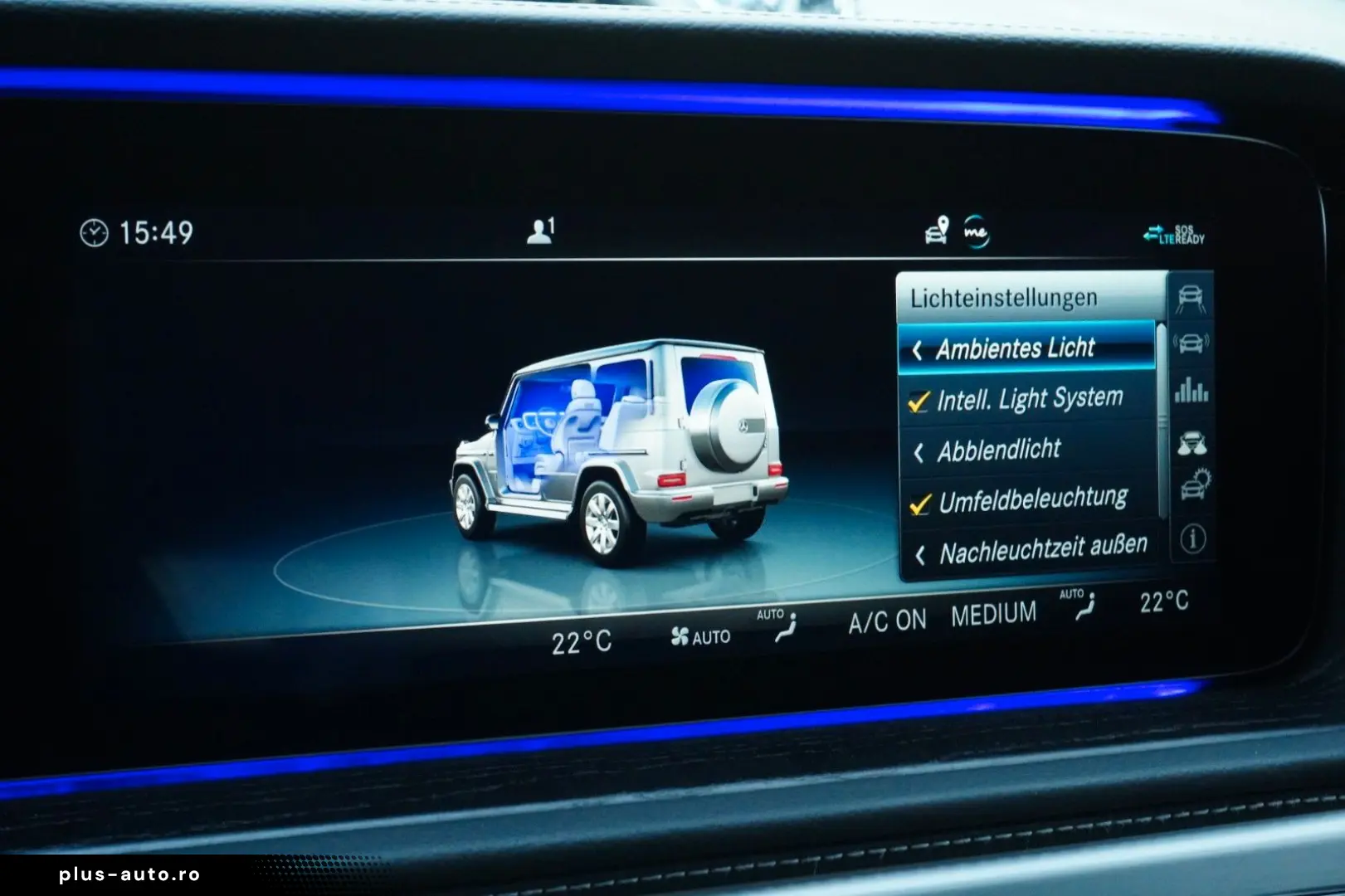 G 400 d AMG 63 BURM MULTIBEAM DESIGNO GLASDACH