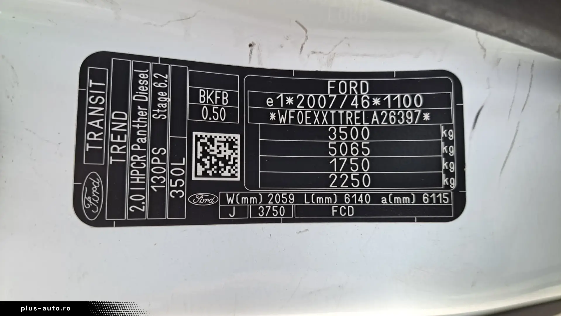 FORD TRANSIT VAN TREND L3H2 FWD