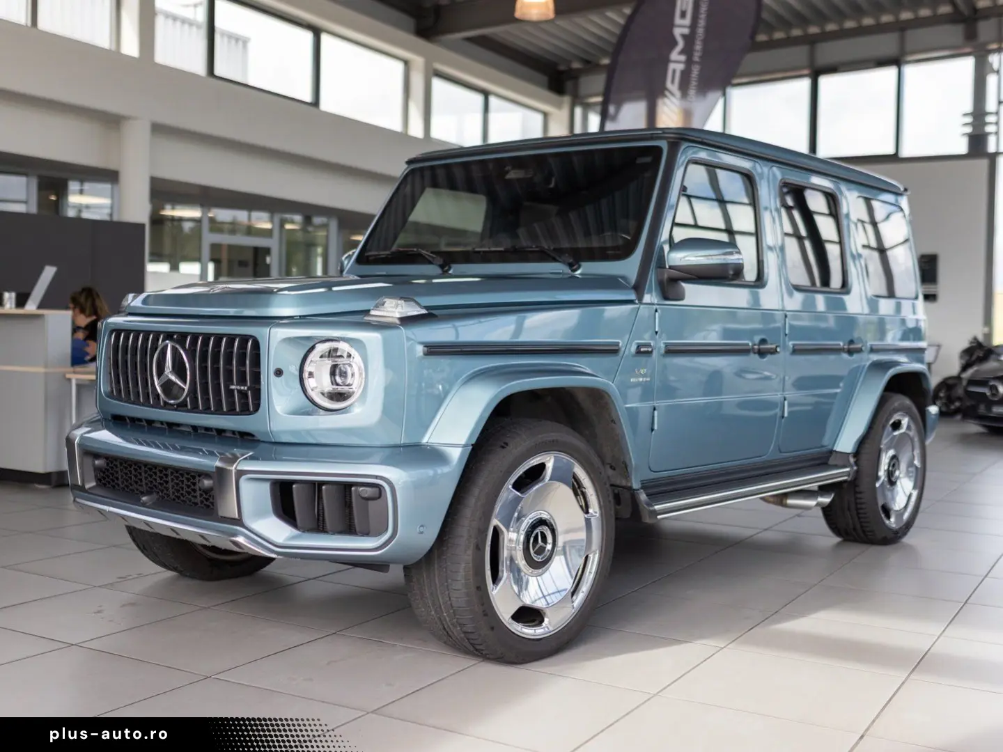 AMG G 63 SONDERLACK AZZURRO METALLIZZATO! VOLL!