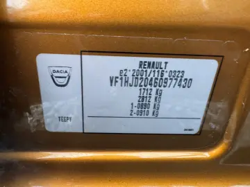 Dacia Duster 2019 Benzina 1.6 Mpi E6