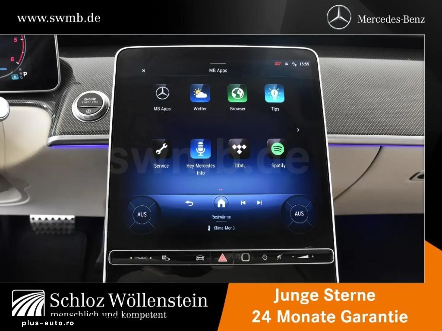 S 450d 4M lang AMG DigitalLight Fahrass Sitzklim