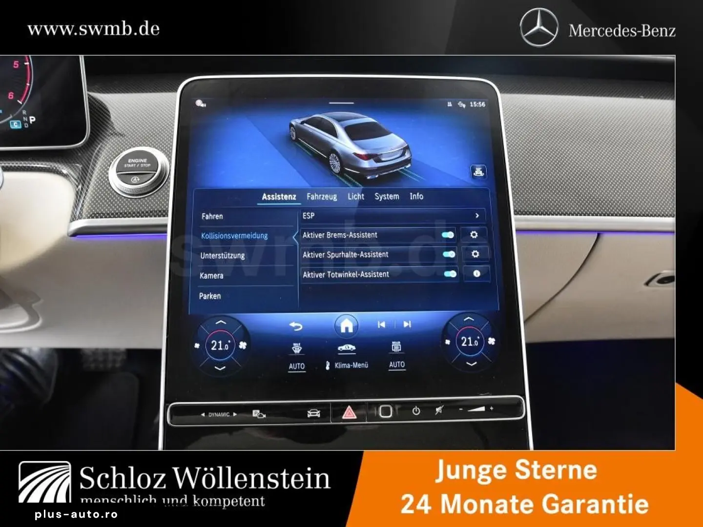 S 450d 4M lang AMG DigitalLight Fahrass Sitzklim
