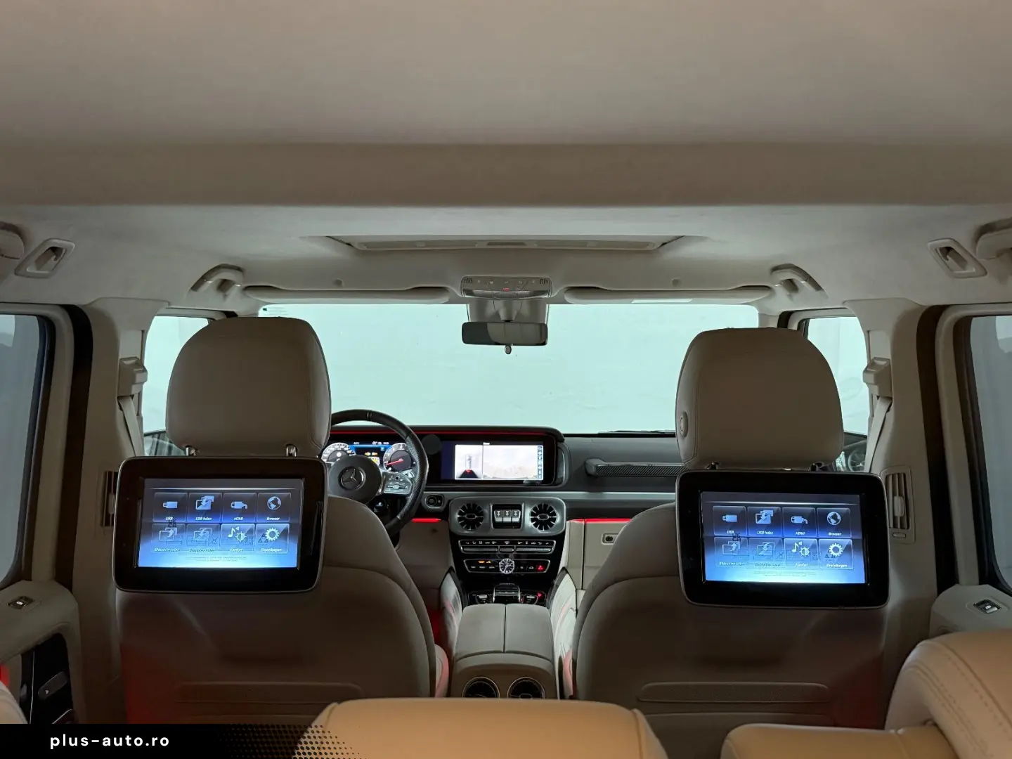 G 63 AMG BEIGE Voll TV CARBON