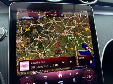 C 200 d AMG  Night  Pano  DISTR.  DIGITAL Memory