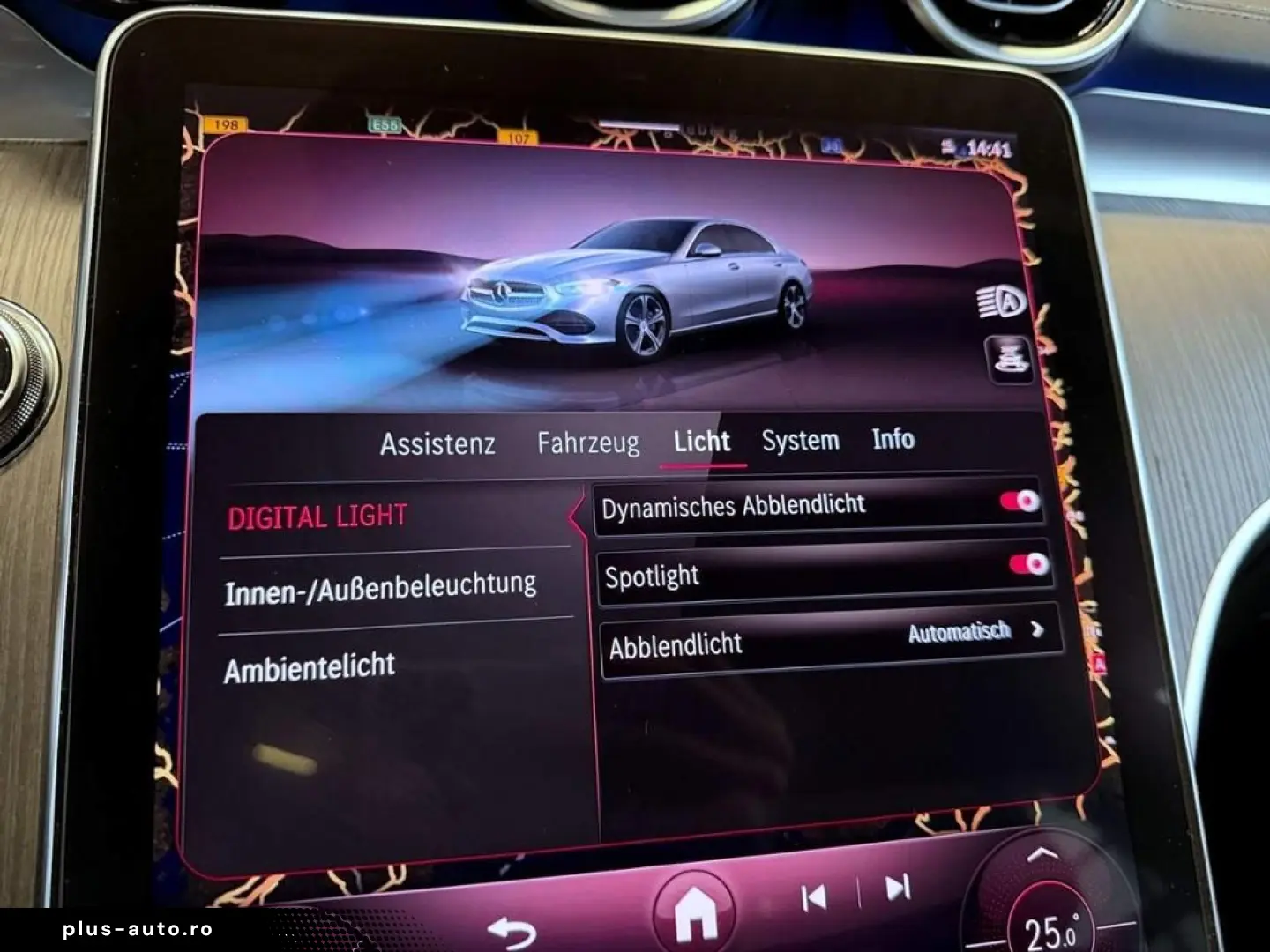 C 200 d AMG  Night  Pano  DISTR.  DIGITAL Memory