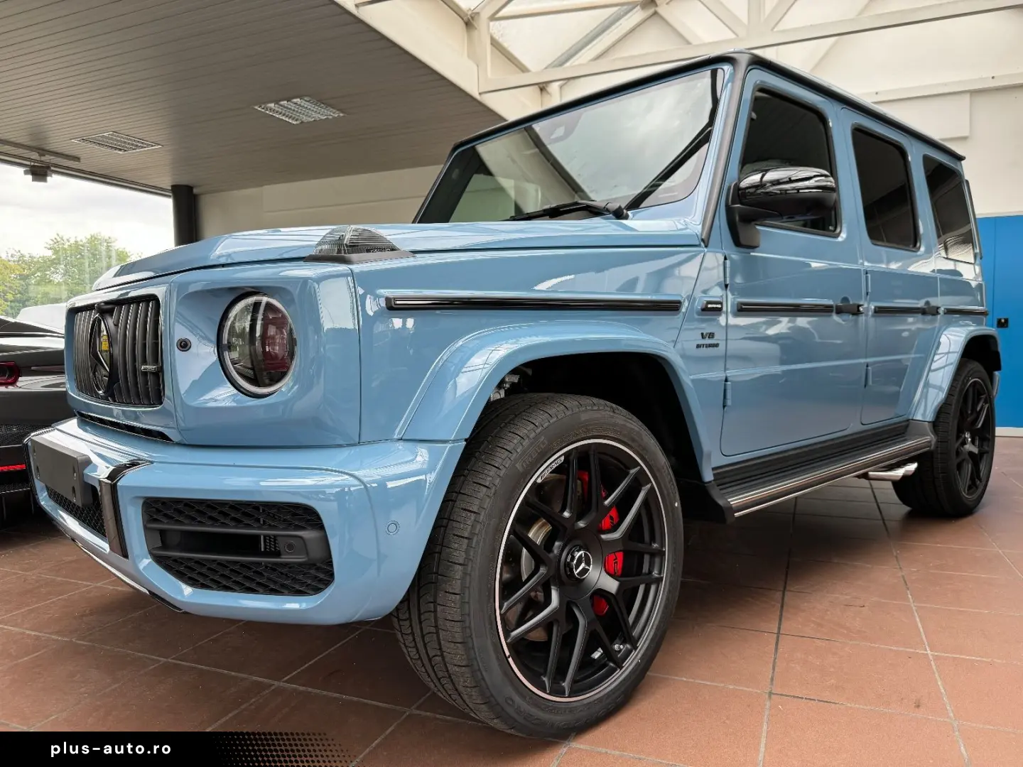 G 63 AMG 2024 Vintageblue-White-Carbon TV Full
