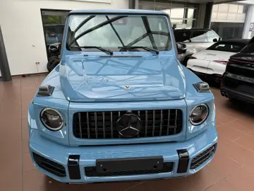 G 63 AMG 2024 Vintageblue-White-Carbon TV Full