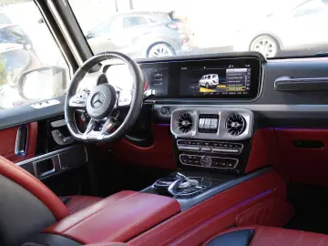 G63 AMG NiGHT VOLL  CARBON LEDER-ROT TV-FOND 22