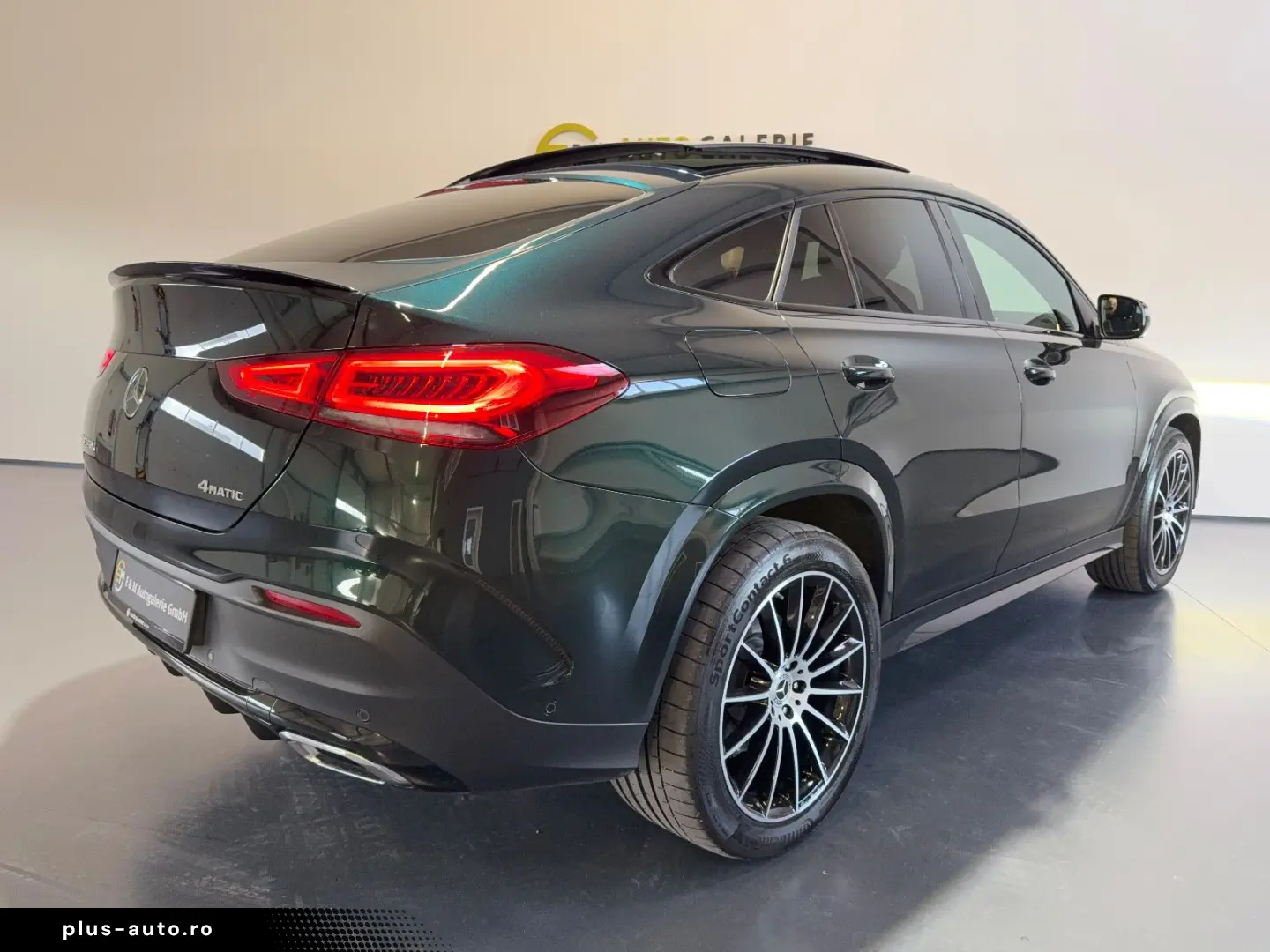 GLE 350 e Coupe 4M AMG Pano 360 Burmester Night
