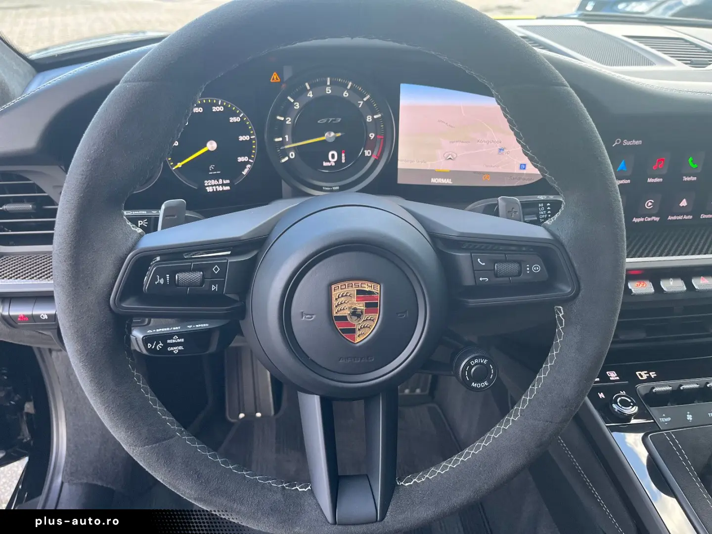 992 GT3 Clubsport Carbon Kamera Carplay