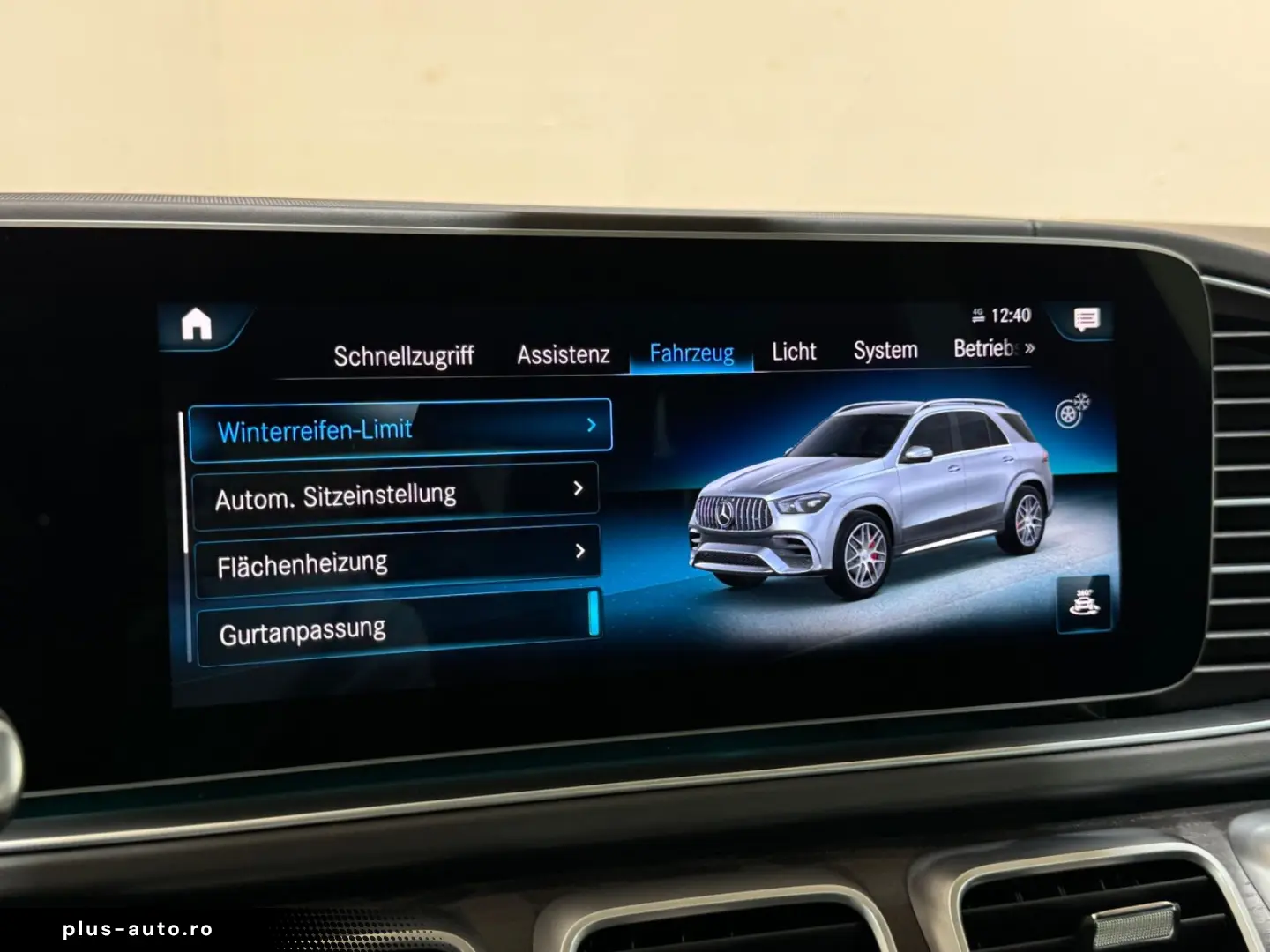 GLE 63 S AMG 4Matic Burmester 4D TV Massage