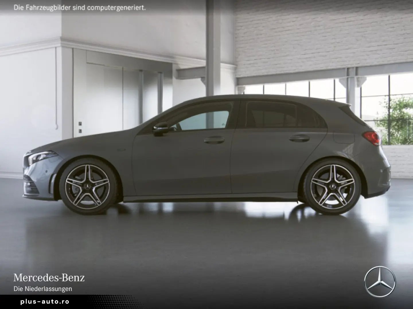 A 250 e AMG Night Pano LED 360  Volldig